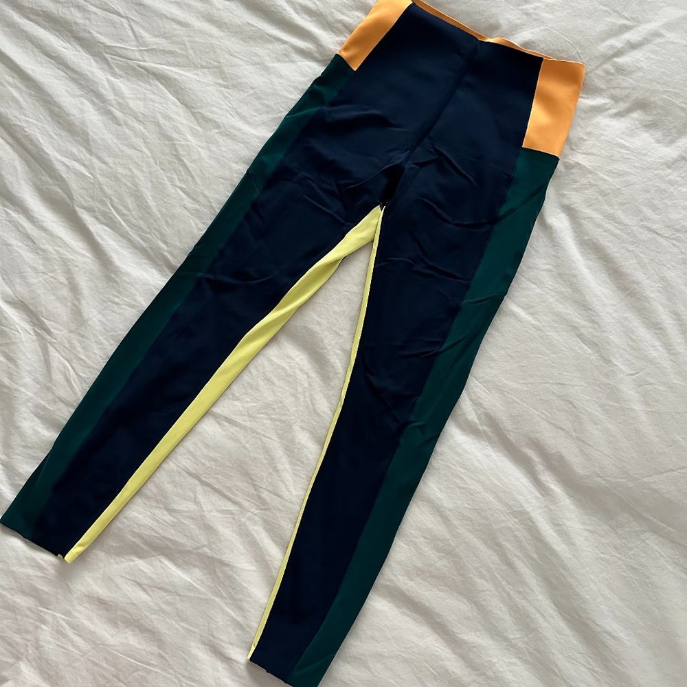SWEATY BETTY Power Color Blocked High Waist 7/8 Leggings